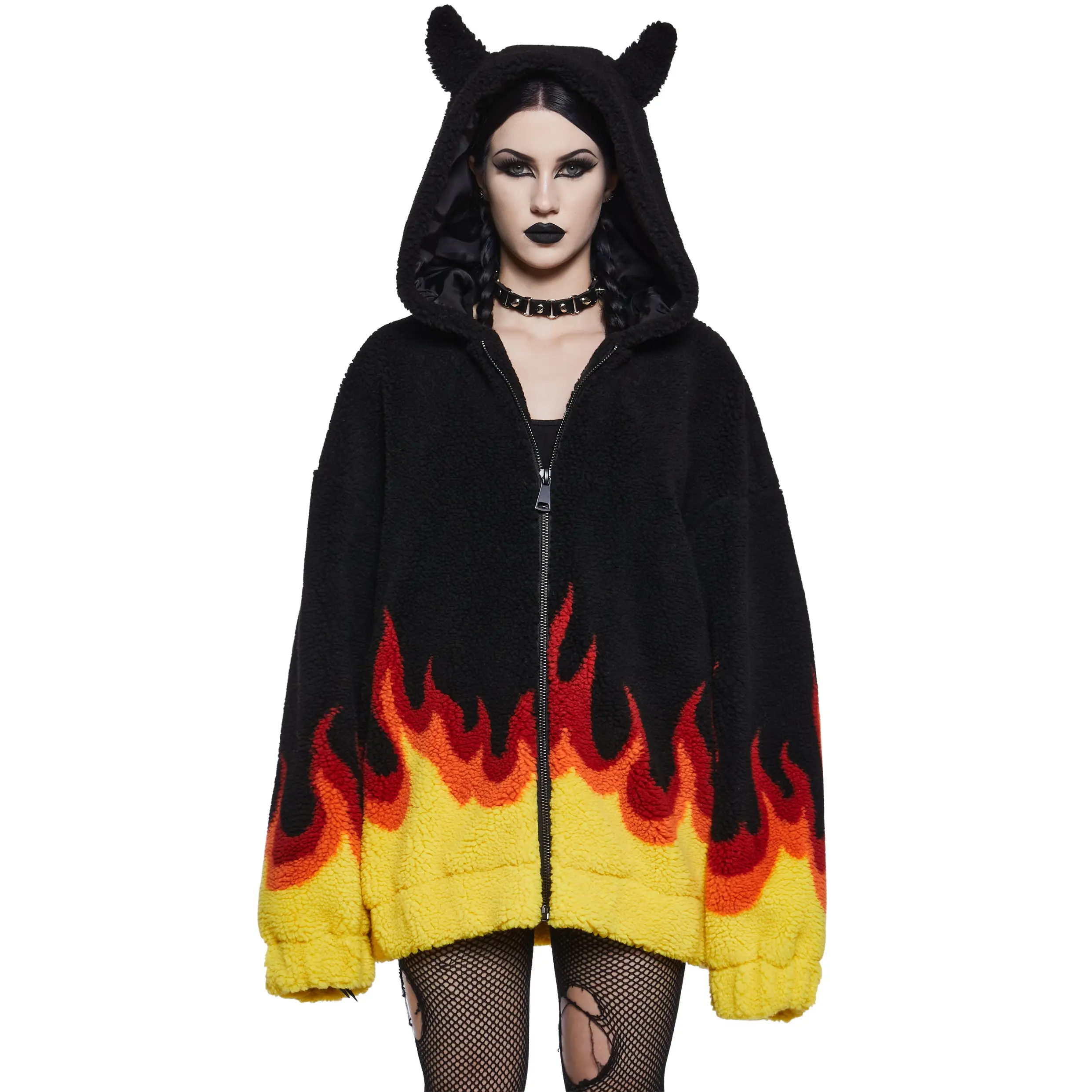 Hellfire Event Hooded Sherpa Jacket