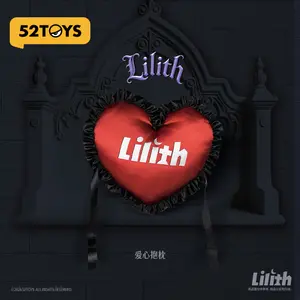 52TOYS heart-shaped pillow Kawaii Creative Gift Room Decor Desktop Decoration Gift for  Birthday Party