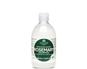 Rosemary Mint Shampoo for Scalp Health - Kallos KJMN - Botanical Hair Care - For Oily Scalp Thinning Hair - Natural Formula