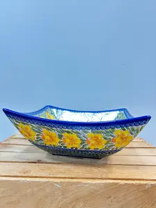 Large Square Bowl - A145 - A2