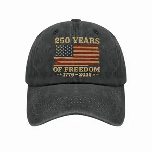 USA 250th Anniversary Embroidered Hat, 250 Years Of Freedom Patriotic Cap, 1776–2026 America Semiquincentennial Hat, Vintage USA Flag Dad Hat, Independence Celebration Gift