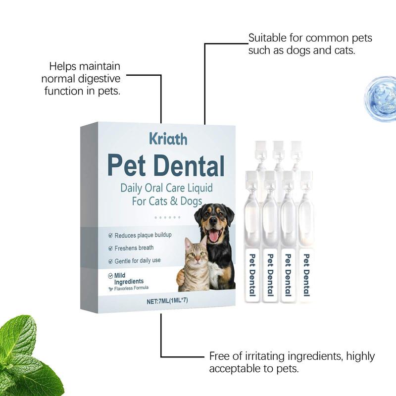 Pet Dental Oral Care Solution – Easy Daily Dental Care for Your Pet