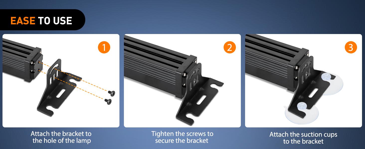 Nilight 144 LED Strobe Traffic Advisor Light Bar Red White with Controller 2 in 1 Automotive  Warning Flashing  Windshield Lights Bars for Cars Tow Plow Trucks Construction Vehicles