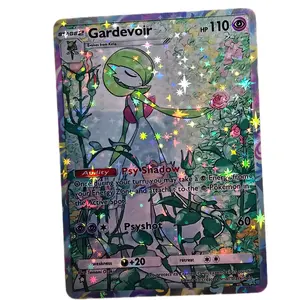 Gardevoir Full Art Custom Holo  Star Foil Floral Rare  Standard TCG Size – Card Saver & Bubble Mailer Protected – Combined Shipping!