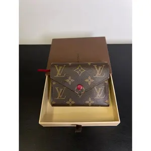 Pre-owned Louis Vuitton COATED CANVAS Small Leather Goods BIFOLD MONOGRAM WALLET