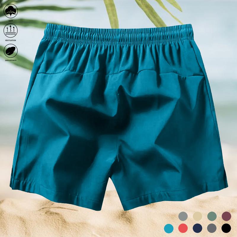 Men's breathable casual two-piece shorts with zippered pockets to prevent items from falling during sports, suitable for outdoor running, gym workouts, basketball quick-dry comfortable shorts