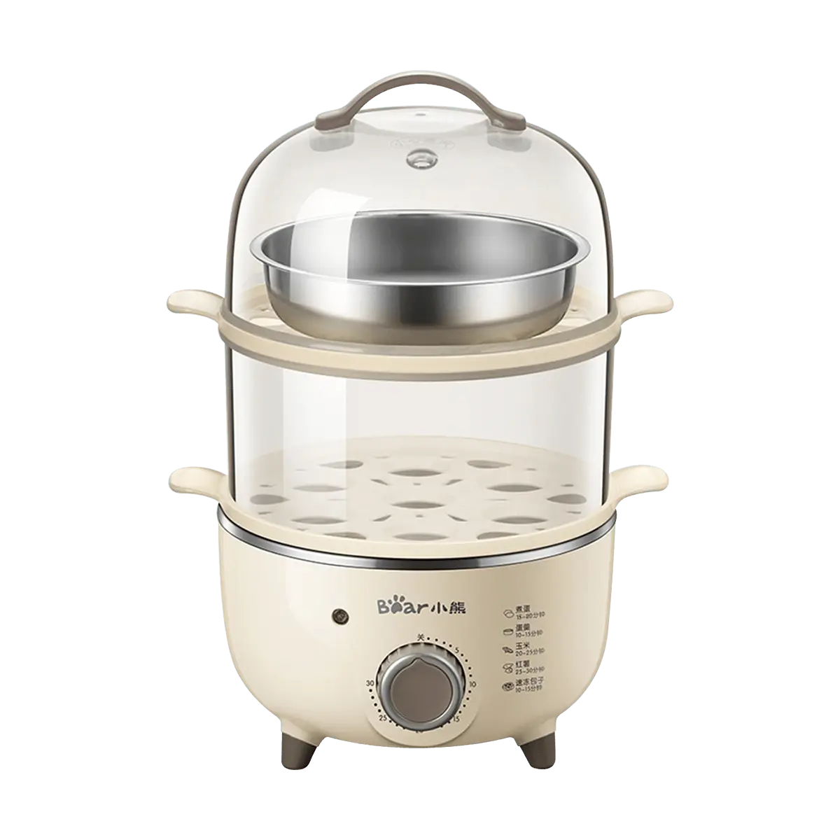 Bear Electric Egg Cooker / Boiler and Steamer Set