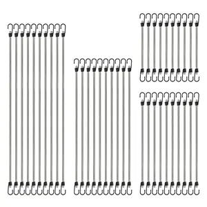 10pcs  16"24"32"40"Premium Elastic Cords with Hooks