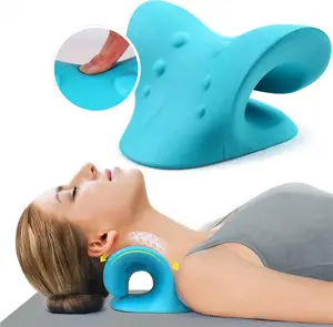 Neck Pillow Neck Hump Corrector For Pain Relief Cervical Traction Device for TMJ Pain Relief and Cervical Spine Alignment