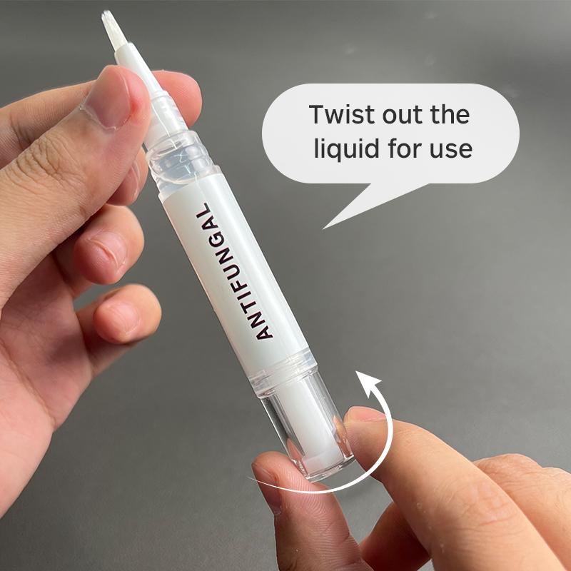 Strength Nail Renewal Pen - Restores Clarity for Discolored, Thick & Damaged Nails - Easy Brush Applicator