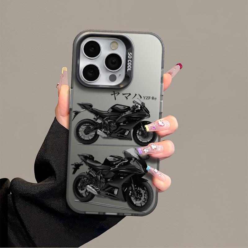 IPhone 17 Promax YZF R9 Motorcycle Phone Case Anti Drop Protective Case  Suitable for Iphone 16promax 15 14 13 12 11 XS Air Plus Acrylic Case -  TikTok Shop