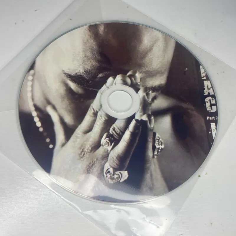 2pac thug the best of part 2 promo cd in plastic sleeve
