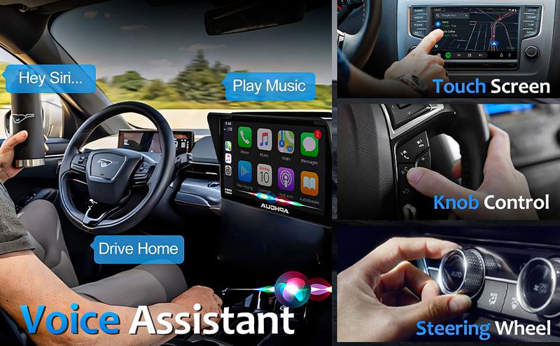 CarPlay Wireless CarPlay Adapter for Factory Wired Cars from 2016 Onwards 2-in-1 Wireless CarPlay & Android Auto Adapter Easier Connectivity Compatibility Stable Faster Automotive