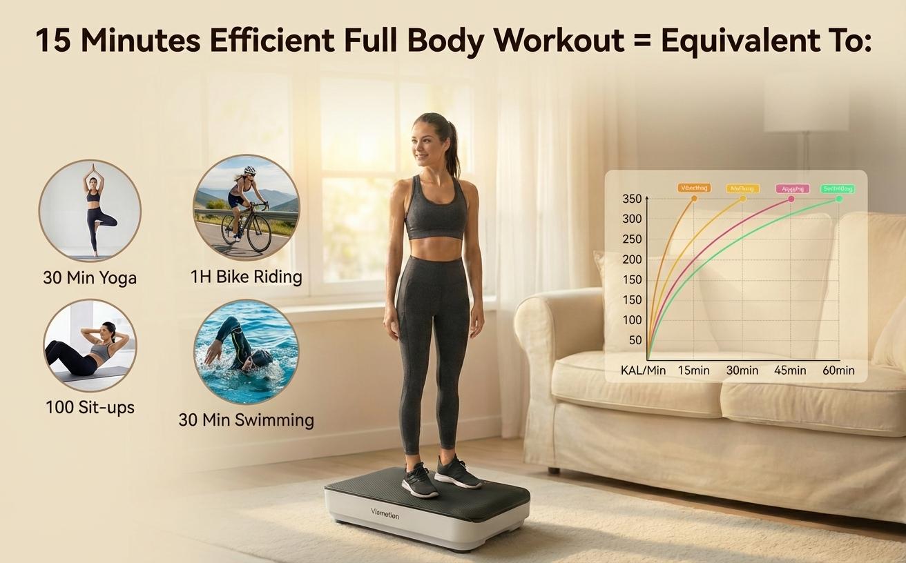 Viamotion Vibration Plate for Seniors & Home Relaxation, Low-Noise 150W Motor, 1-99 Speed Levels, Safe Dual Voltage Protection, LED Display, Perfect Gift for Elders