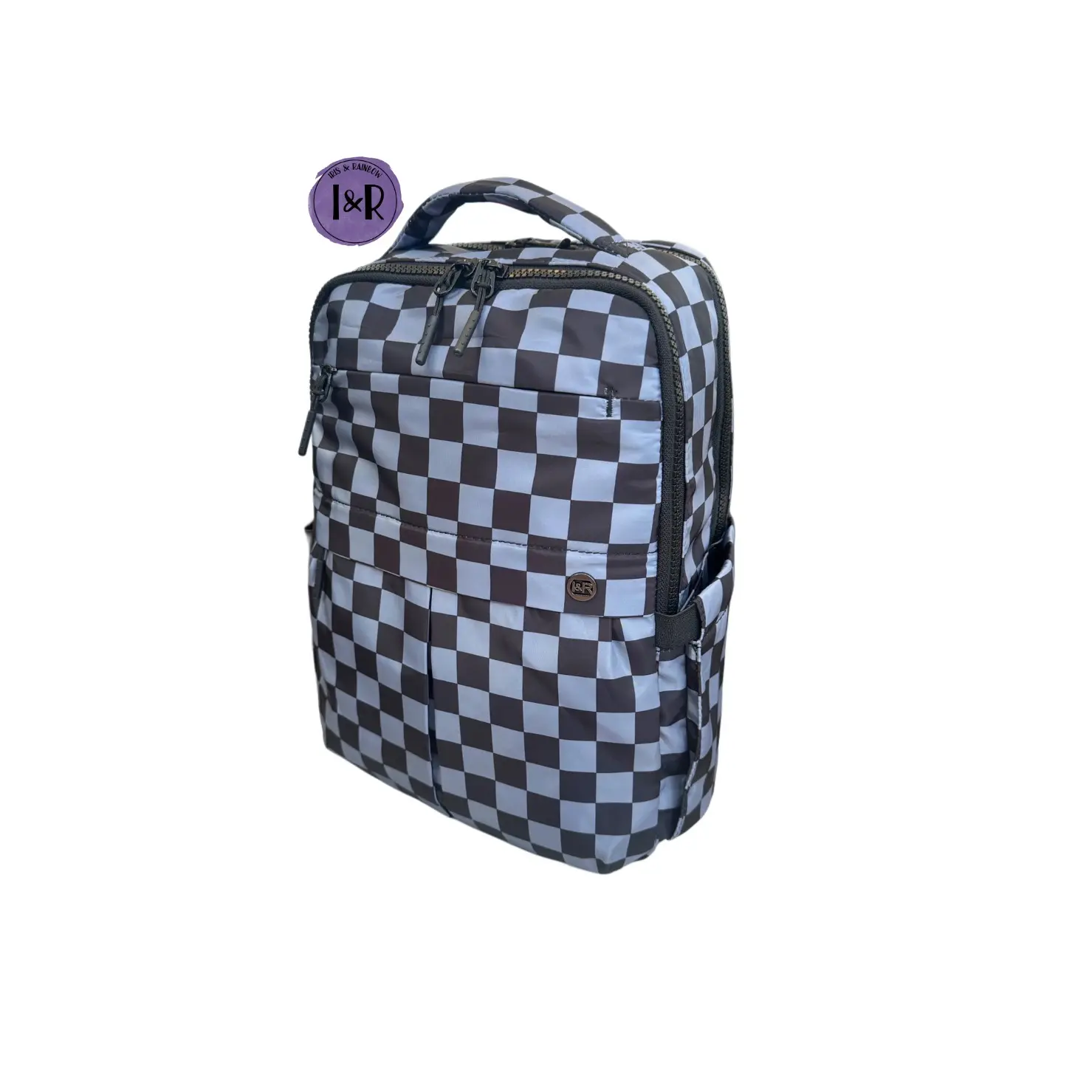 Black Grey Checkered