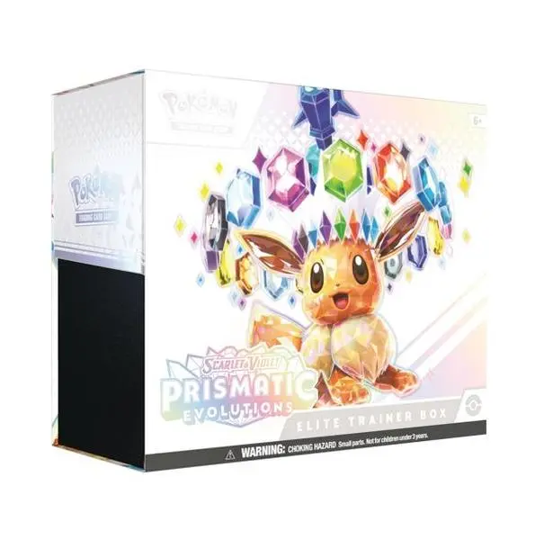 Prismatic Evolutions ETB: Pokemon Elite Trainer Box