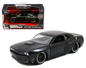 Jada 1:32 Dom’s 2012 Dodge Challenger SRT Widebody – Black – Fast & Furious