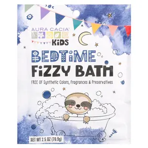 Aura Cacia Kids, Bedtime Fizzy Bath, 2.5 oz (70.9 g)