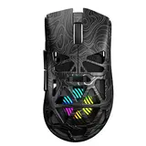 [New]AULA SC620 Adjustable Wireless Gaming Mouse - Tri-Mode 2.4G/BT 5.3/USB-C, 12000 DPI RGB Programmable with Macro & Rapid Fire, Mouse Control for Gamer Stuff, PC Accessories, Android, PC, Laptop, Mac,techvibes