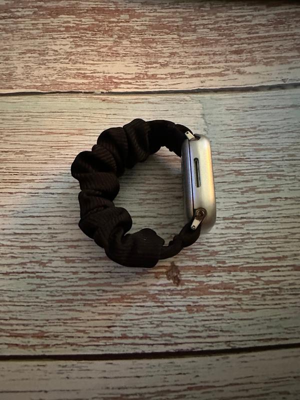 Smart Watch Scrunchy Wrist Band Comfortable Stylish Design for Everyday Use Playful Touch Secure Fit Perfect for Expressing Personality