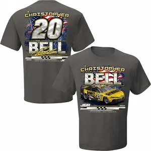 Christopher Bell Shirt, Christopher Bell #20 DeWALT Patriotic Eagle Flag Camry Tee, Soft Cotton Blend, Unisex Fit for NASCAR & Bell Fans, Perfect Gift for Cup Series Supporters