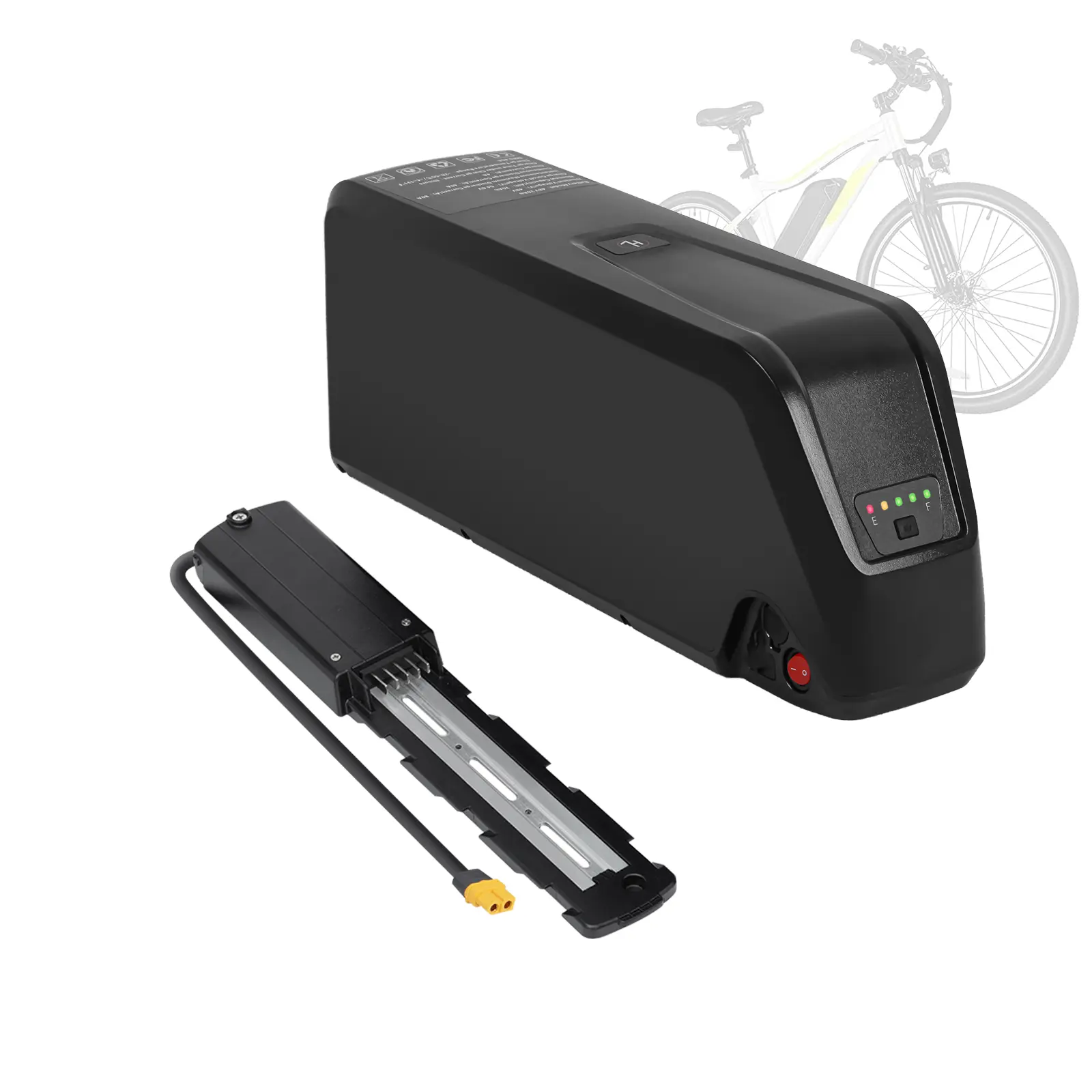 48V 20Ah E-Bike Battery for Adults, 5A Fast Charger, 40A BMS, 5-Pin Connector, 960Wh Capacity, 0-1800W Motor Compatibility, USB Port, Safe Lock, LED Indicator, 15 lbs, 1500+ Charge Cycles, 25-90 mi Range