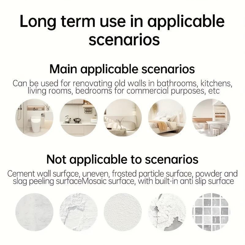 20pcs of Marble Imitation Tile Self-Adhesive Wall Stickers, Peel And Stick, Suitable for Living Room, Kitchen, Bathroom Wall Renovation, Waterproof And Oil-Proof Surface, Easy to Care, 23.62 Inches * 11.81 Inches