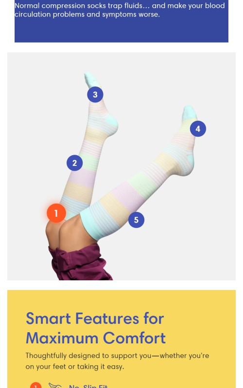 Checkered Compression Socks