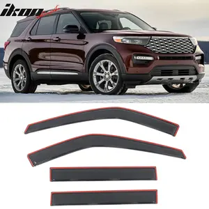 Window Visors Rain Vent Shade for Ford Explorer 2020-2025 4PCS In-channel