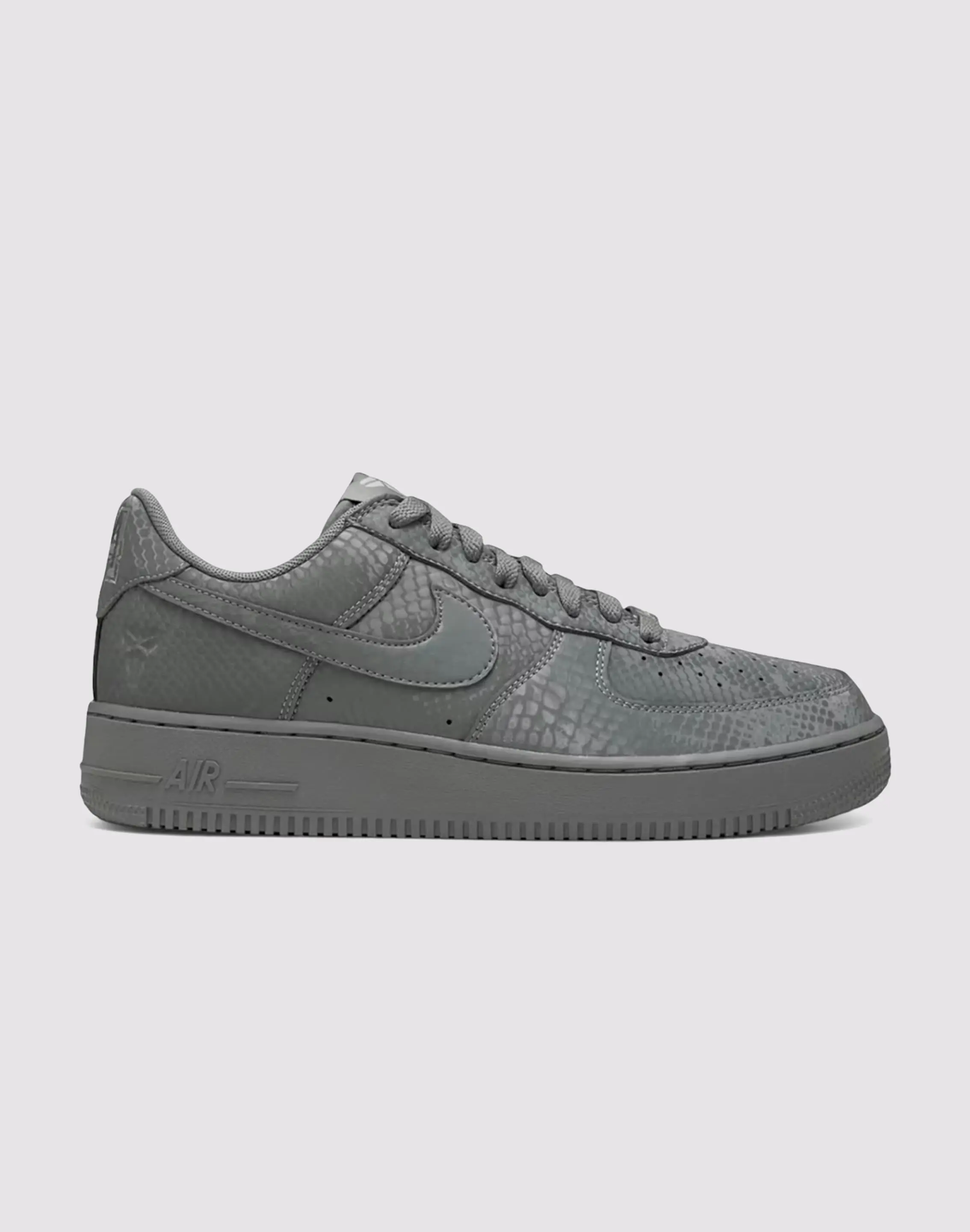 Mens Nike Air Force 1 Low 'Kobe Bryant Cool Grey'