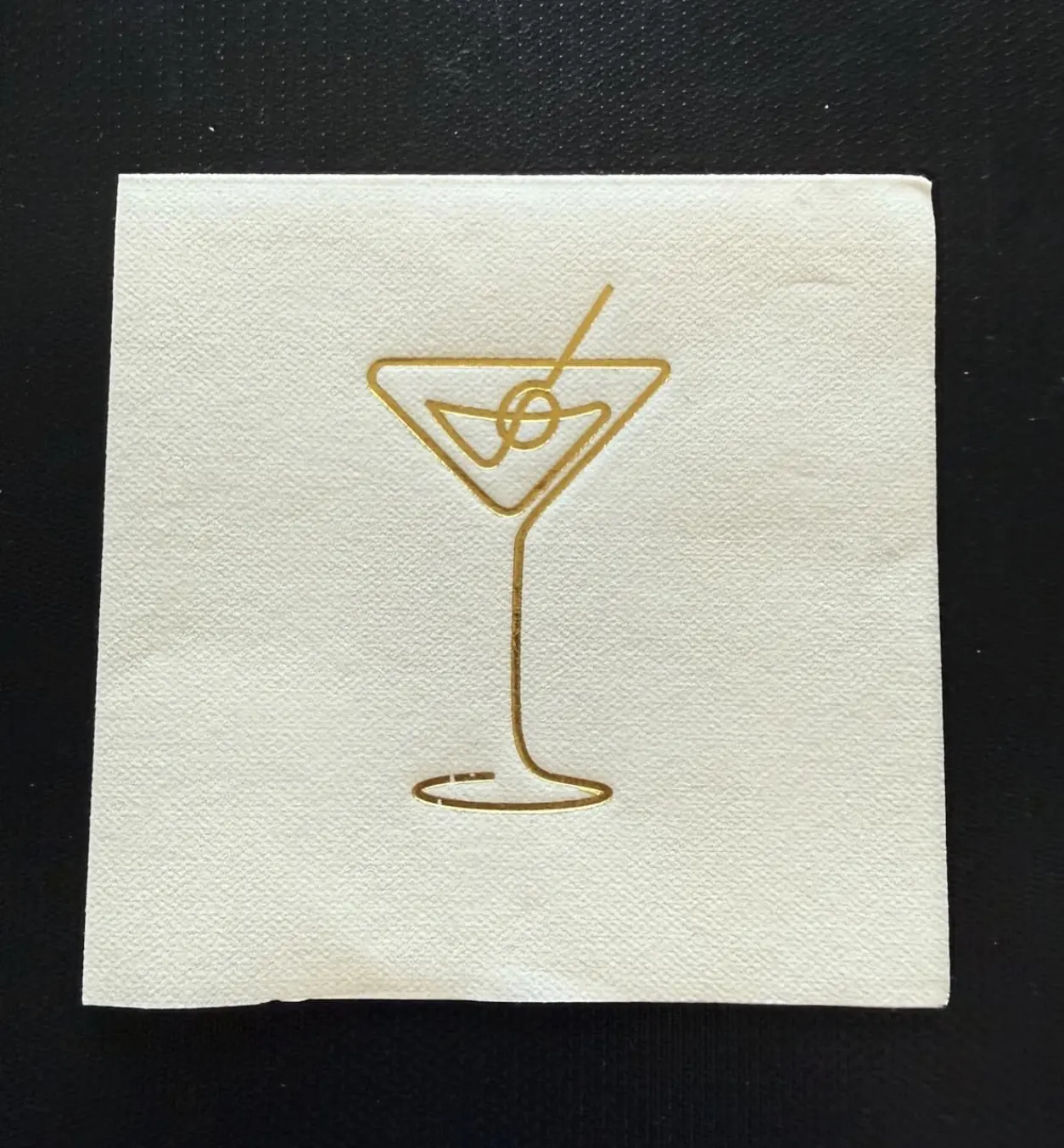Sippin on Somethin' Martini Cocktail Napkin
