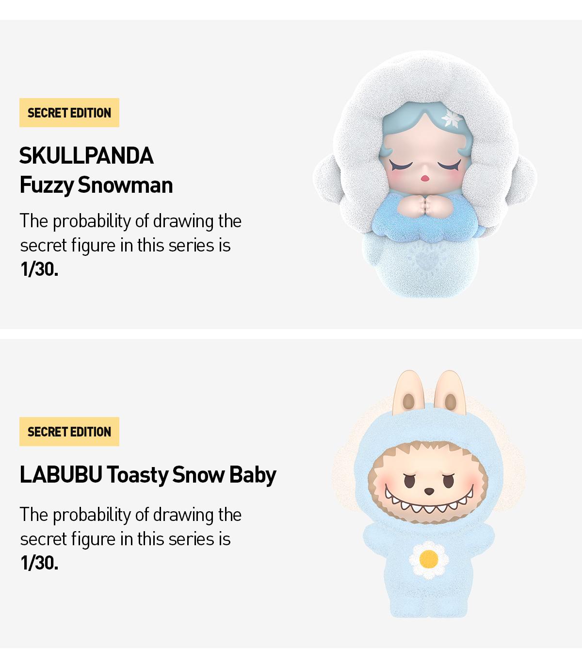 [Spanish] – POP MART POP BEAN Fluffy & Cozy Series Blind Bag（1 pieza Por paquete）