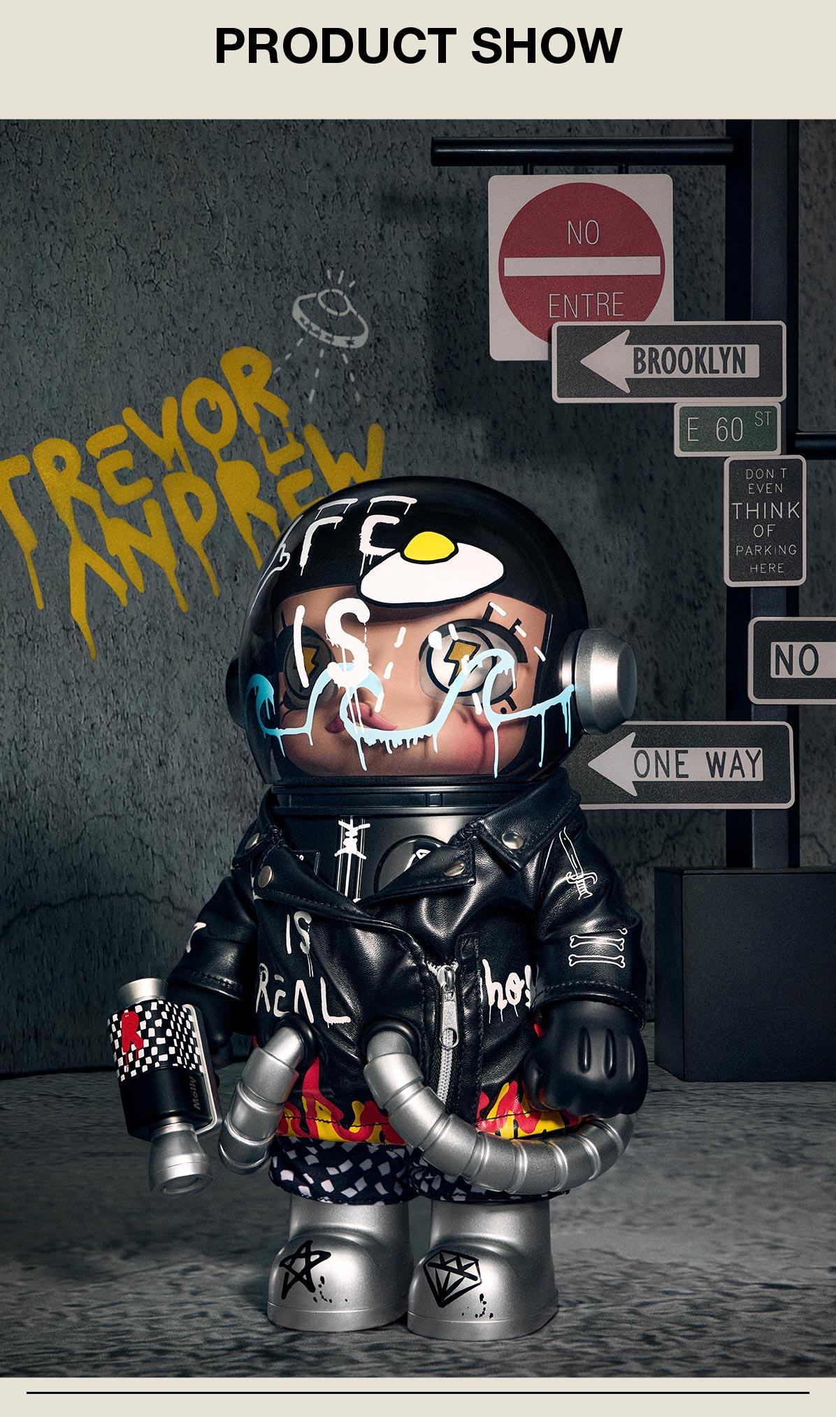 POP MART MEGA SPACE MOLLY 400% Trevor Andrew