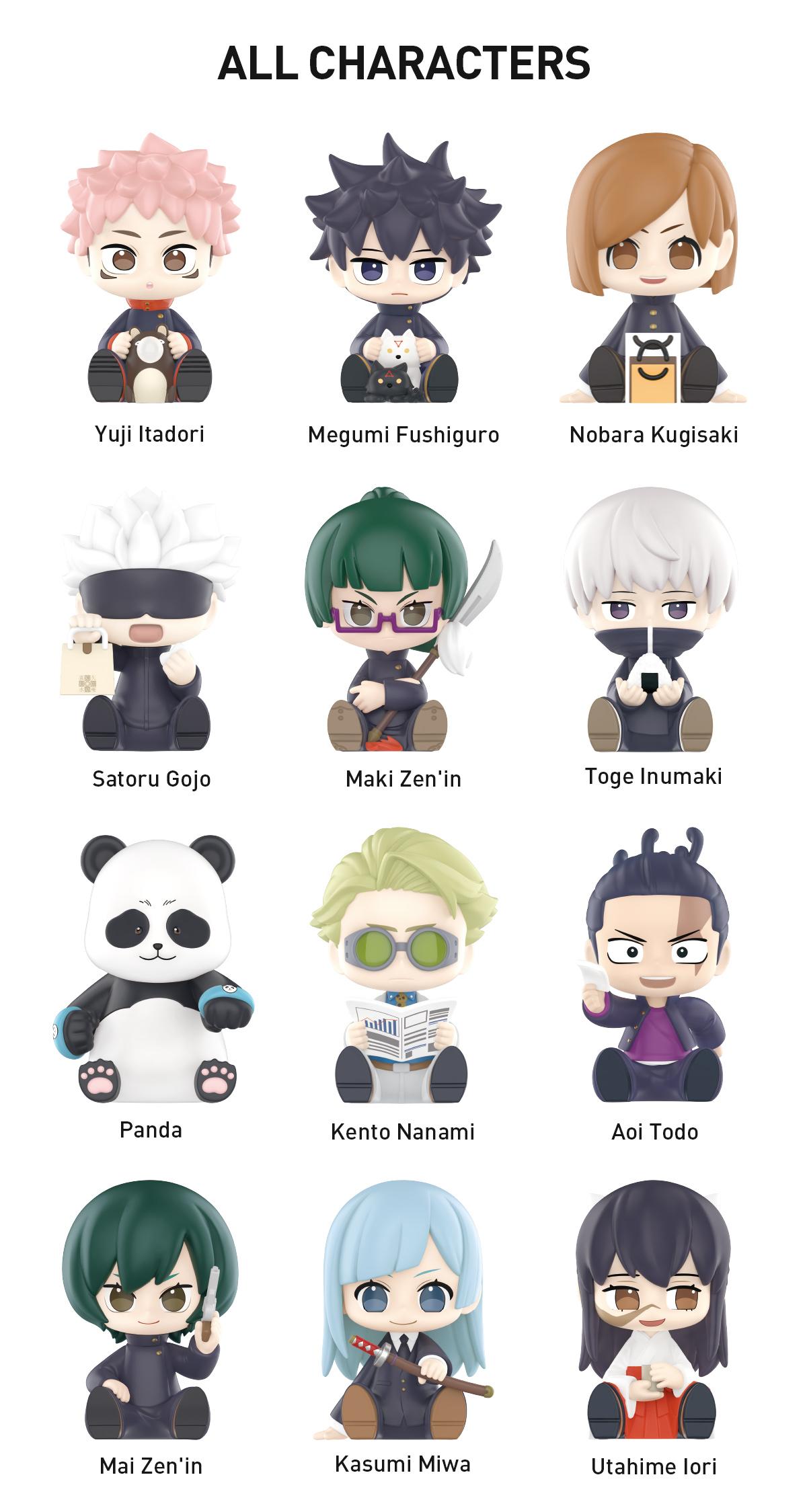 Jujutsu Kaisen Uniform Series Figures, Blind Box