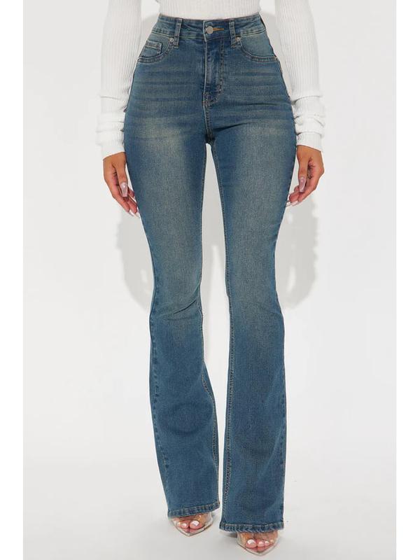 Tall Tucson Booty Lifting Stretch Bootcut Jeans Dark Wash Regular 34" Inseam & Tall 37" Inseam Medium Stretch 5 Pocket 11" High Rise