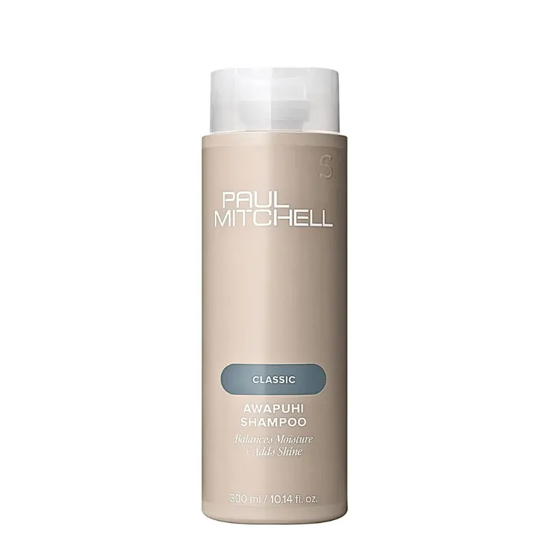 Paul Mitchell Awapuhi Shampoo, Color-Safe Liquid to Balance Moisture & Add Shine for Fine, Static-Prone & All Hair Types
