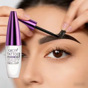Quick-Change Peelable Brow Gel - Buildable Color, Zero-Residue Removal for Daily Looks