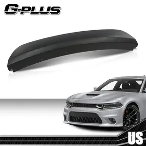 Front Bumper Face Bar Molding Trim Step Pad New Fit For 2015-2022 Dodge Charger