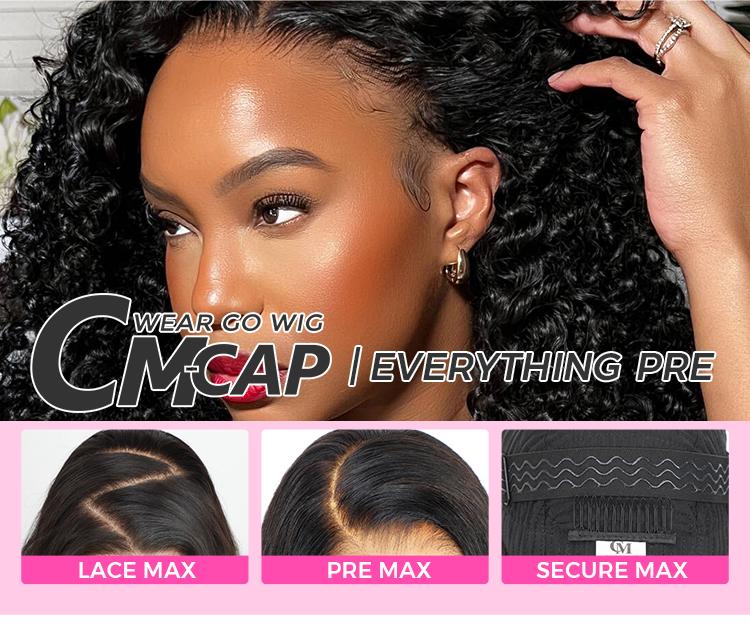CurlyMe Pre-Max Wear Go 9x6 HD Lace Tiny Knots M-cap Glueless Straight Hair Lace Front Wigs #FallFreshness