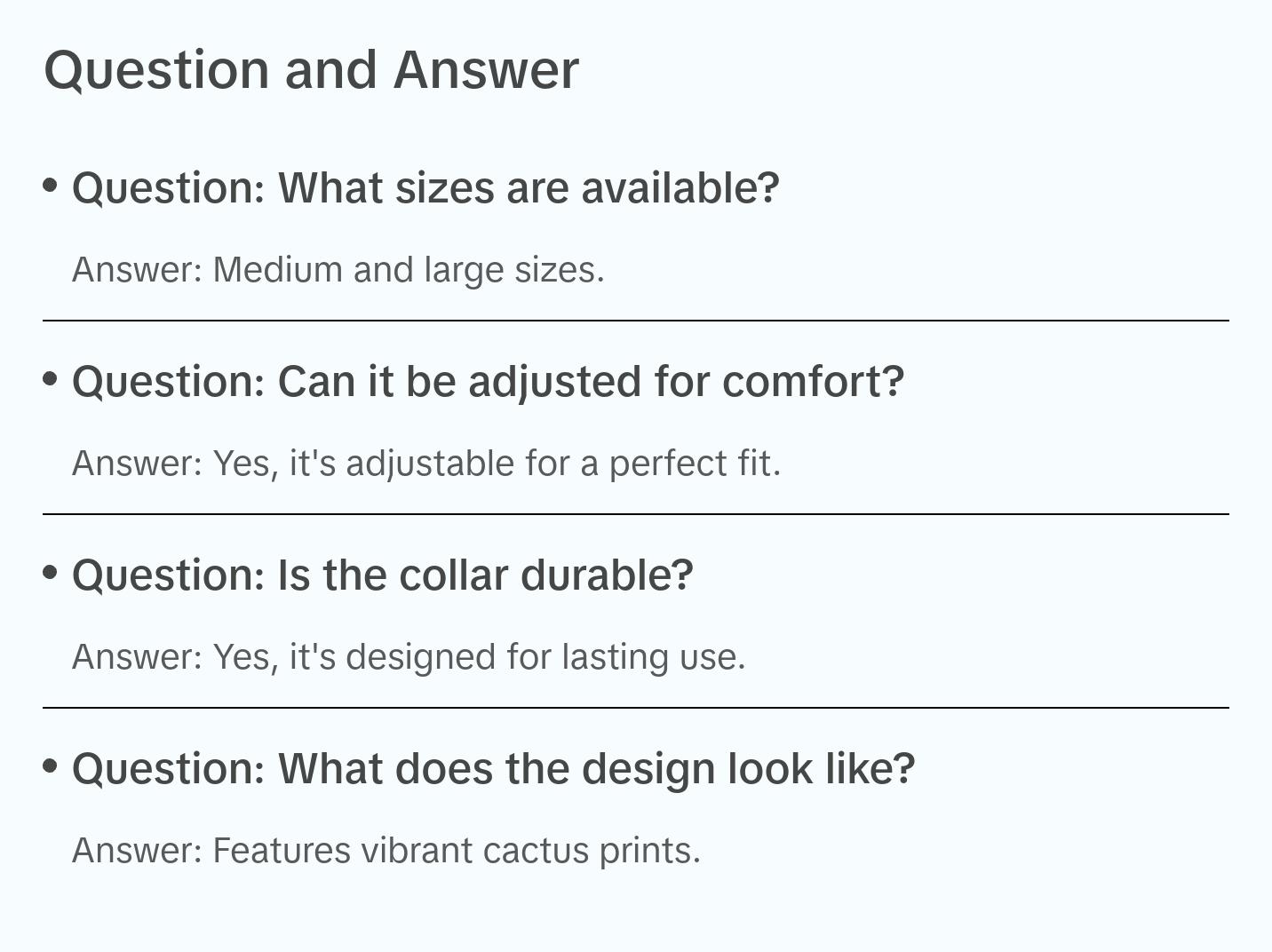 Colorful Cactus Saguaro Dog Collar - Perfect for Your Pet