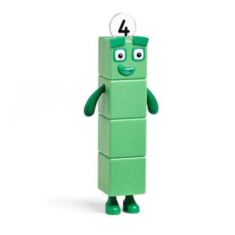 hand2mind Numberblocks Friends One to Five Figures, Cartoon Action Figure Set, Toy Figures, Play Figure Playsets, Small Figurines for Kids, Number Toys, Math Toys for Kids 3-5, Birthday Gifts for Kids