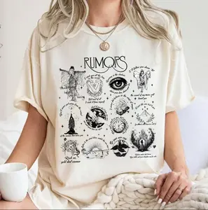 Rumours Fleetwood Mac Lyric Shirt, Lyric Song Stevie Nicks Shirt, Full Size S-5XL