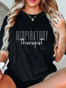 100% Cotton Respiratory Therapist RT Department T-Shirt