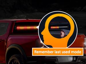 Nilight 144LED Traffic Advisor Strobe Light Bar with Controller Amber Red  Lights  Interior Front/Rear Windshield Flashing Light for Cars Plow Trucks Construction Vehicles