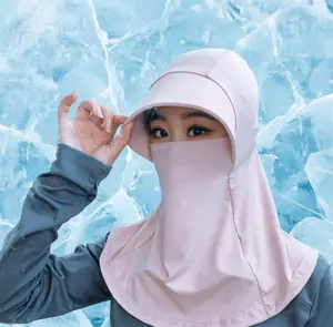 Summer Unisex Full-Face Sun Hat — UV-Protective Outdoor Cycling Cap with Integrated Neck Guard and Face Mask