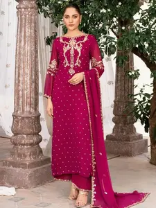 Agha Jaan georgette Shalwar Kameez Set