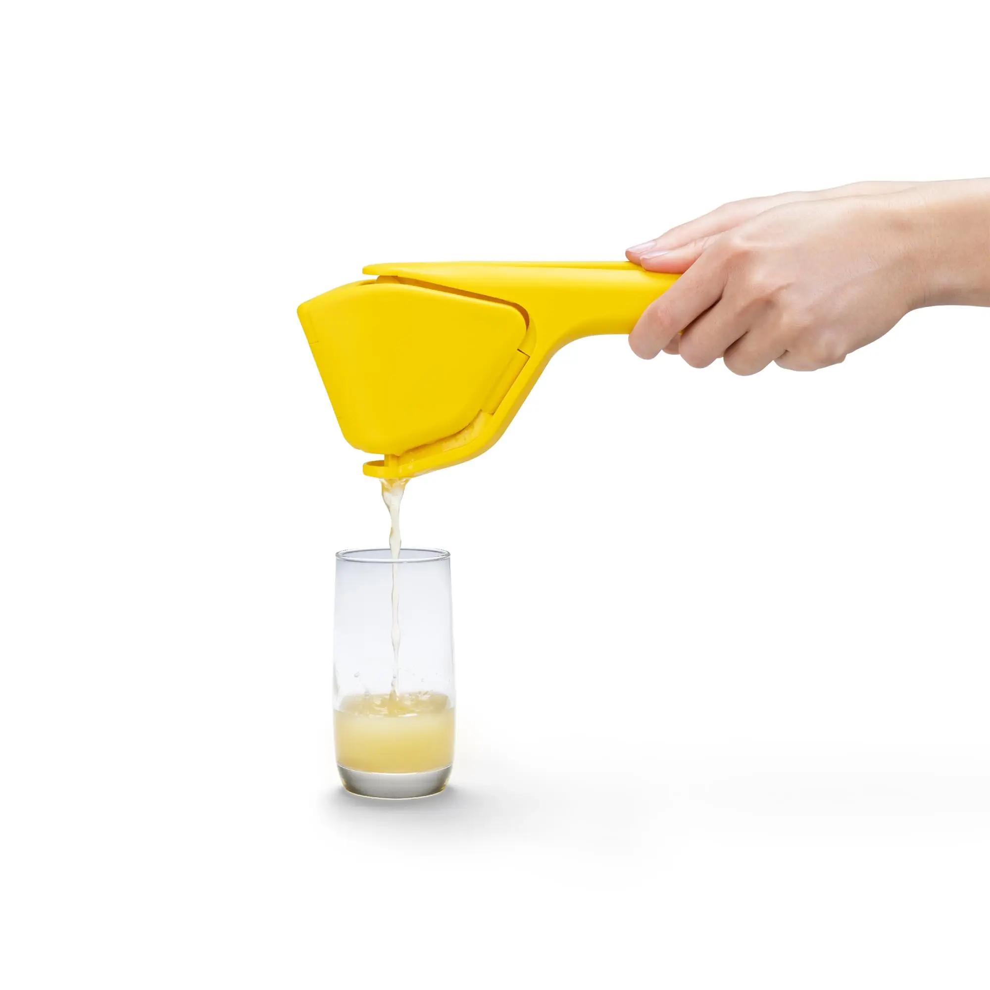 Manual Lemon Squeezer - Hand-Press Citrus Juicer for Lemons, Limes, Fresh Juice, Durable Easy-to-Use Dishwasher-Safe Kitchen Fruit Utensil