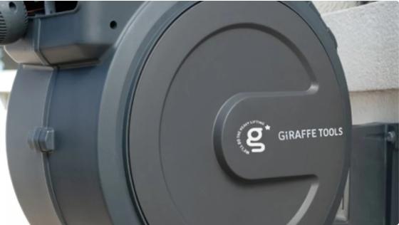 65ft Garden Retractable Hose Reel 5/8in by Giraffe Tools