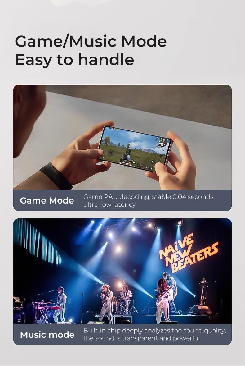 MINISO M95 OWS AI Translation Wireless Bluetooth Earphones with LED Multi-function Touchscreen Support 135 Languages Real Time Translation