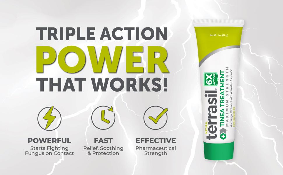 terrasil Tinea Versicolor Treatment Cream Max Strength, Antifungal Tinea Cream, Clinically Proven 1% Clotrimazole, Treats Most Ringworm & Fungal Infections, Soothing Relief of Itchy Dry Skin (1oz) terrasil Tinea Versicolor Treatment Cream Max Strength, Antifungal Tinea Cream, Clinically Proven 1% Clotrimazole, Treats Most Ringworm & Fungal Infections, Soothing Relief of Itchy Dry Skin (1oz)